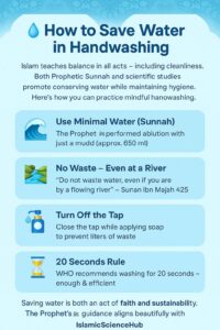 How to save water