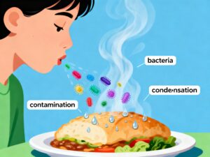 DON'T BLOW INTO FOOD